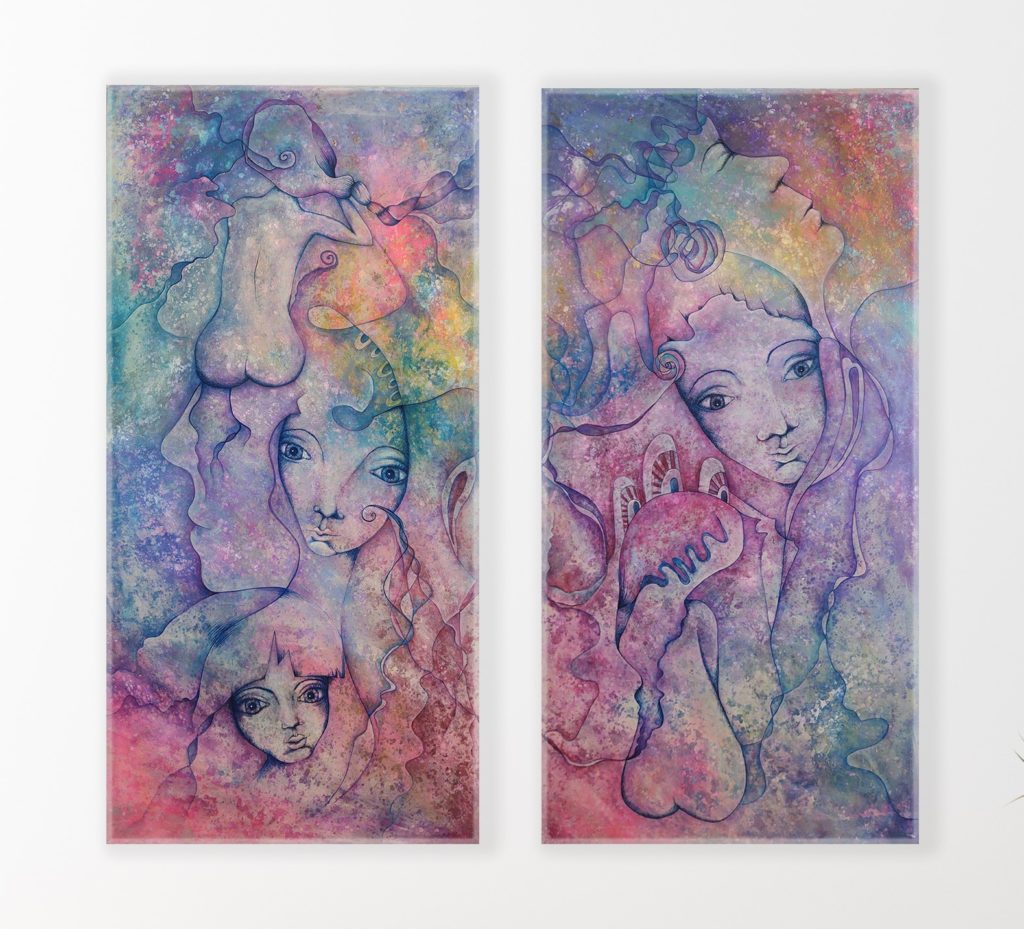 Nostalgia - diptych